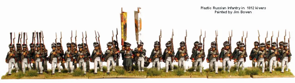 Perry Miniatures 28mm Napoleonic Russian Infantry 1809-1814