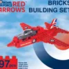 RAF Red Arrows Building Brick Set