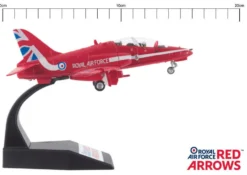 RAF 1/72 Red Arrows Hawk BAE Hawk Diecast Plane