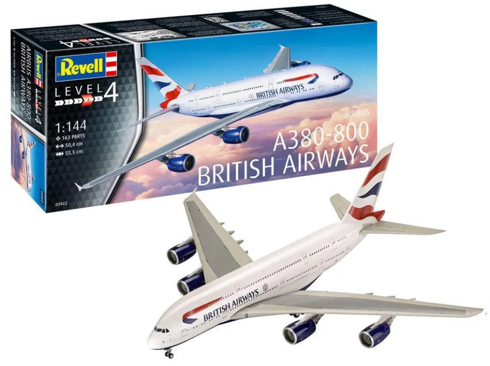 Revell 1/144 Airbus A380-800 British Airways