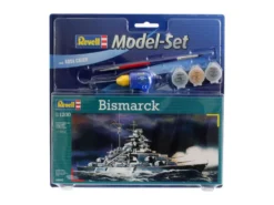 Revell 1/1200 German Battleship Bismarck Starter Kit