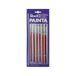 Revell Standard Paintbrush Set with 6 Brushes