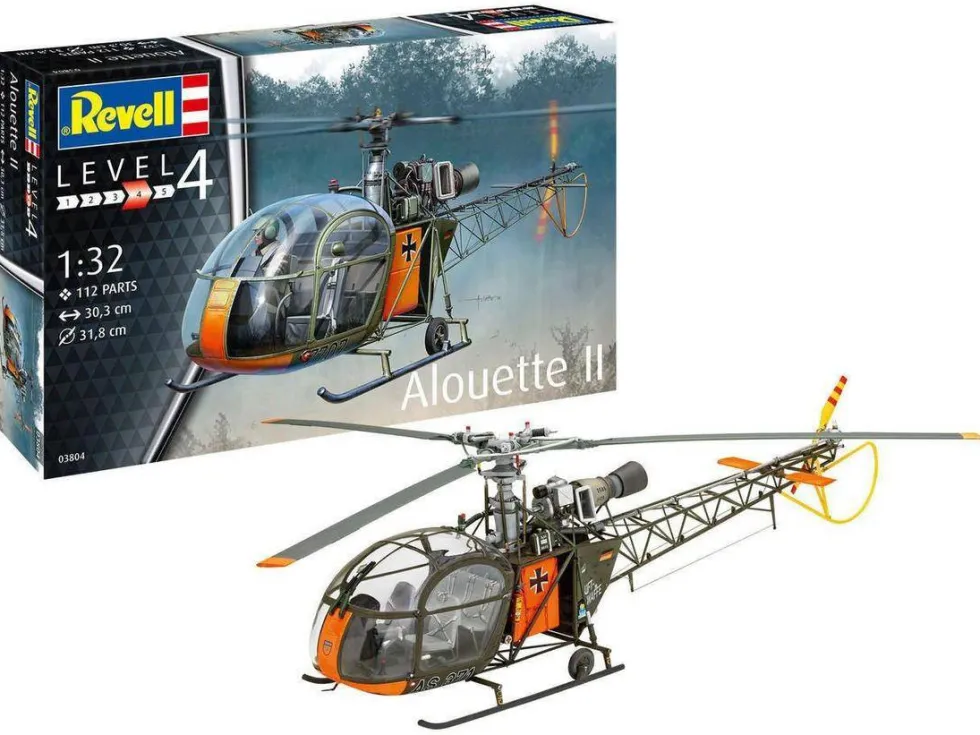 Revell 1/32 Aerospatiale Alouette II Model Kit