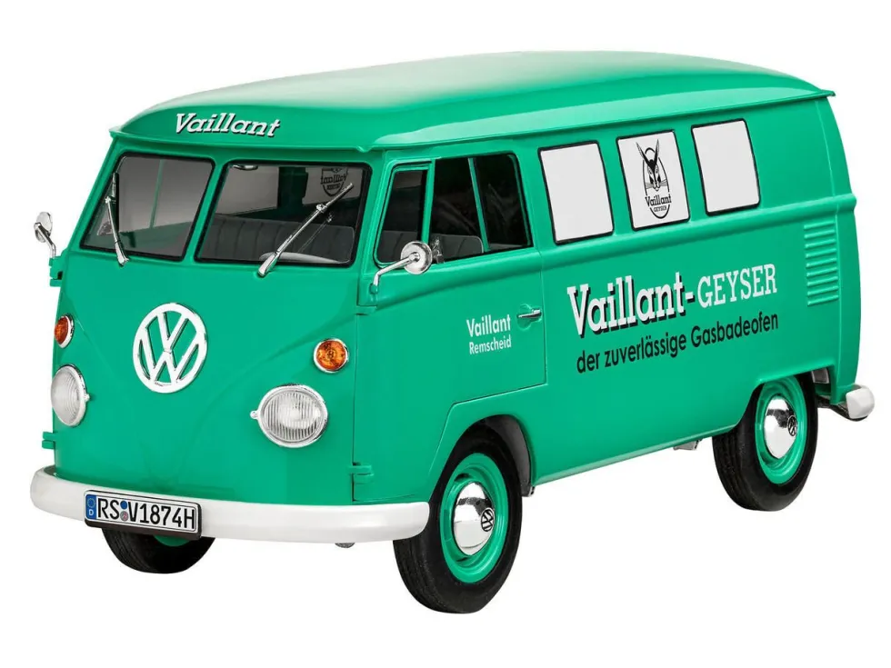 Revell 1/24 Volkswagen T1 Bus 150 Years of Vaillant Gift Set