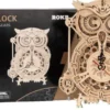 Rokr Owl Clock 3D Wooden Kit