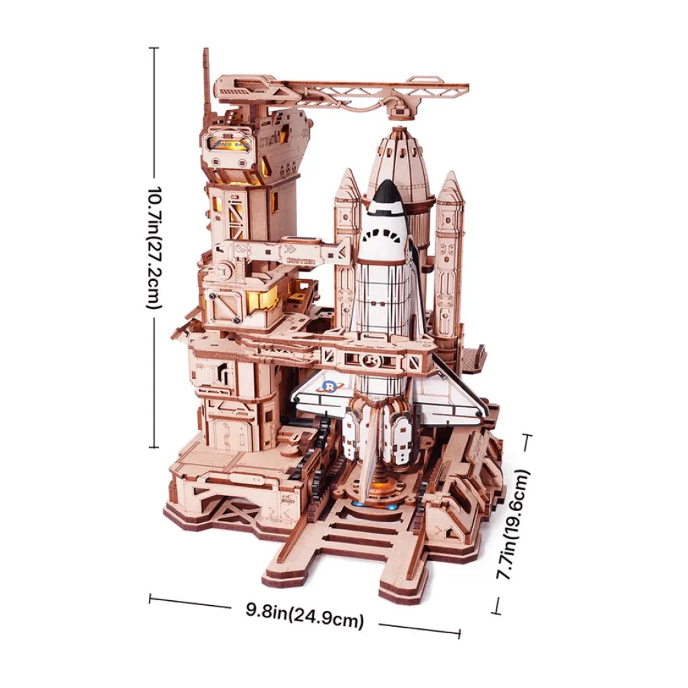 Rokr Space Shuttle 3D Wooden Kit