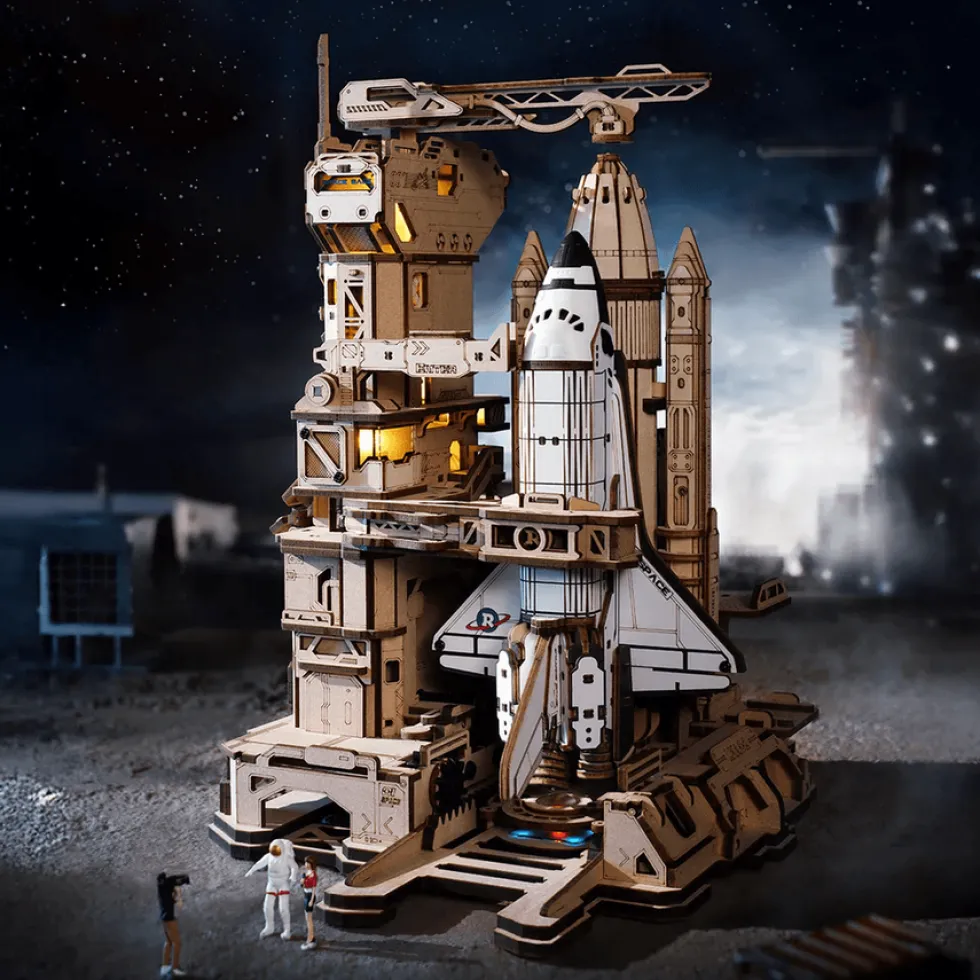 Rokr Space Shuttle 3D Wooden Kit