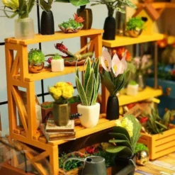 Rolife Cathys Flower House 3D Wooden Kit