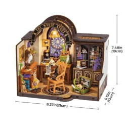 Rolife Magic Study Wooden Diorama Kit