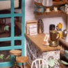 Rolife Simon's Coffee Shop Wooden Diorama Kit