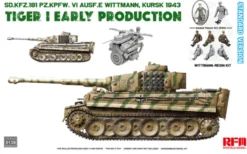 Rye Field Models 1/35 Pz.Kpfw.VI Ausf.E Tiger I Early Production Kursk 1943 Michael Wittmann Standard Kit
