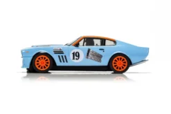 Scalextric Aston Martin V8 Gulf Edition Rikki Cann Racing Slot Car