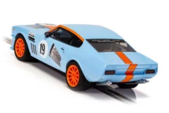 Scalextric Aston Martin V8 Gulf Edition Rikki Cann Racing Slot Car