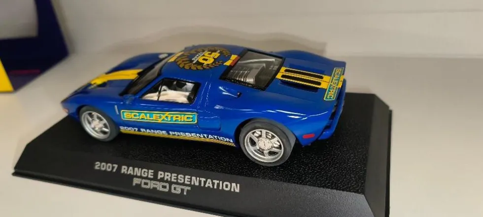 Scalextric Limited Edition Ford GT 2007 Range Presentation Slot Car
