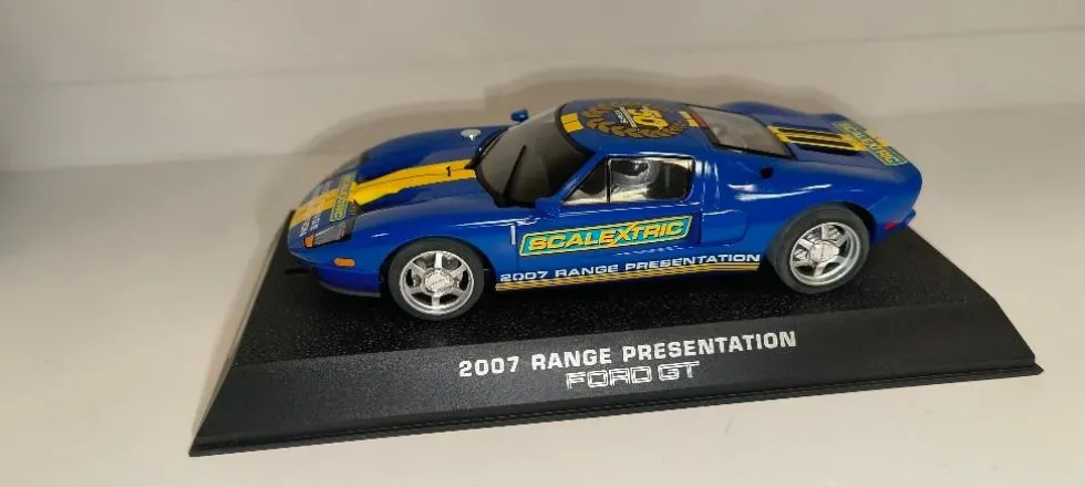 Scalextric Limited Edition Ford GT 2007 Range Presentation Slot Car