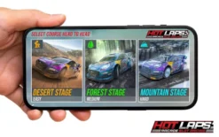 Scalextric Puma WRC Hot Laps Race Slot Car Set