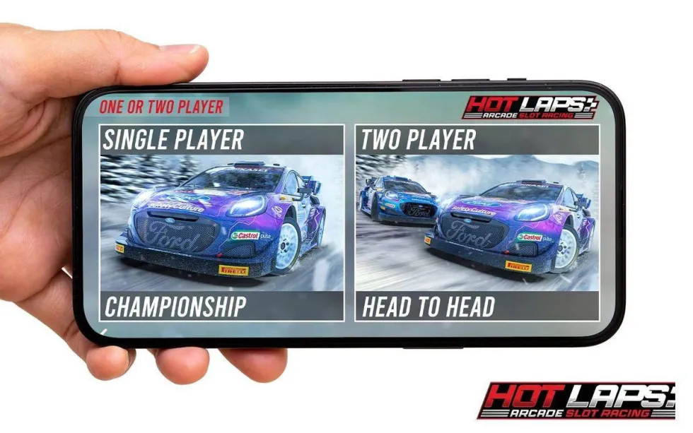 Scalextric Puma WRC Hot Laps Race Slot Car Set