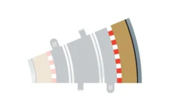 Scalextric Radius 2 Curve Outer Borders 22.5 x 4