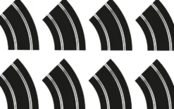 Scalextric R2 Curve Track Extension Pack