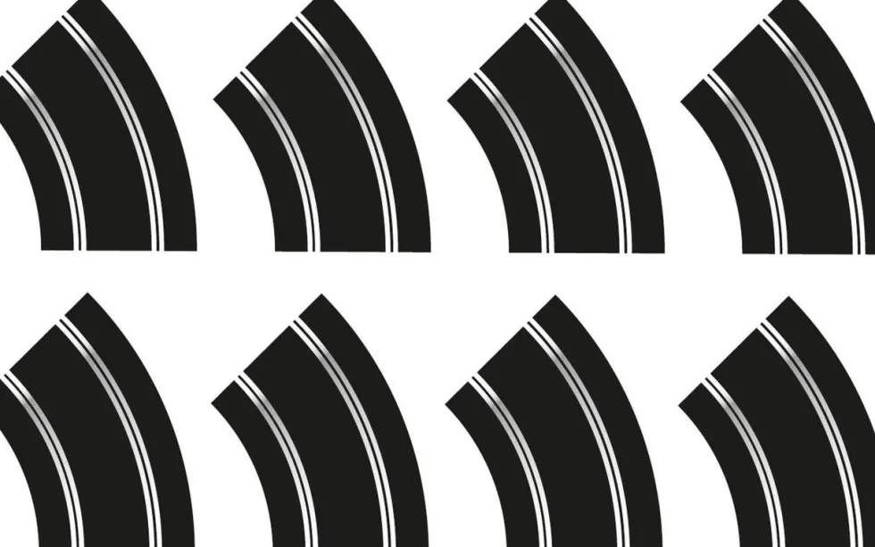 Scalextric R2 Curve Track Extension Pack