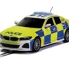 Scalextric Slot Car - BMW 330i M-Sport - Police Edition