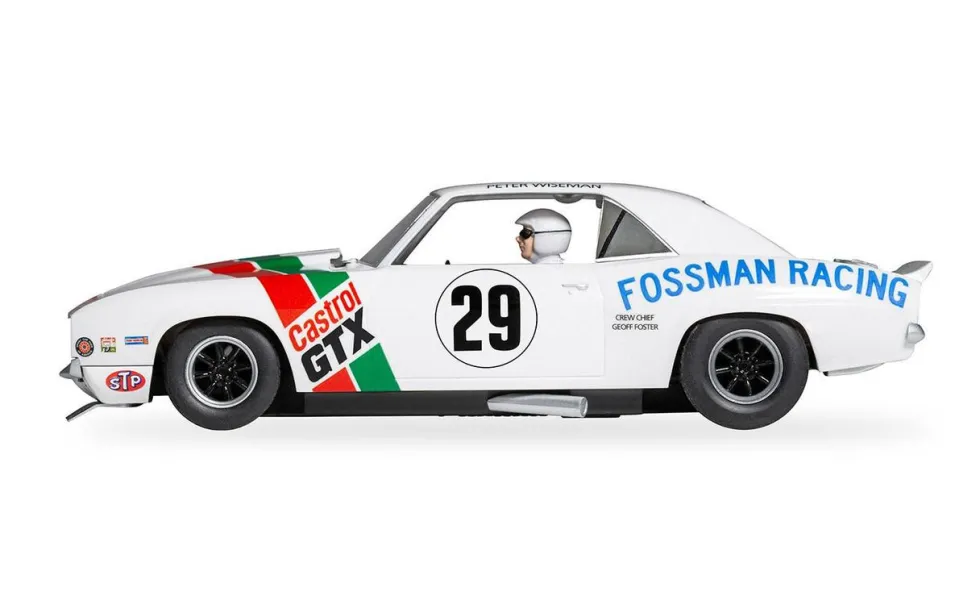 Scalextric Slot Car - Chevrolet Camaro - Castrol Racing - Trans-Am 1971