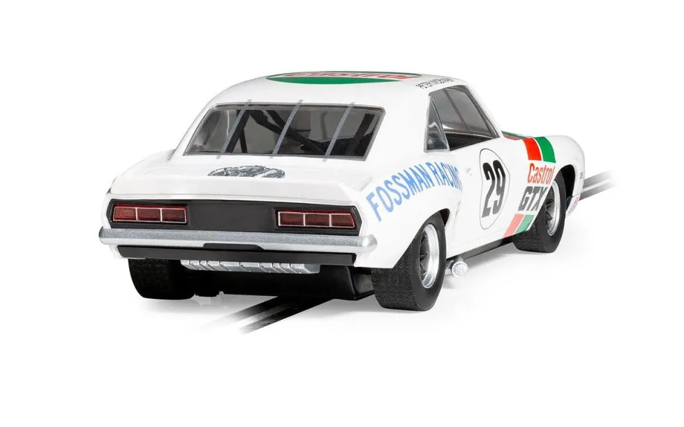 Scalextric Slot Car - Chevrolet Camaro - Castrol Racing - Trans-Am 1971