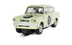 Scalextric Slot Car - Ford Anglia 105e - Theo Paphitis - Goodwood 2018