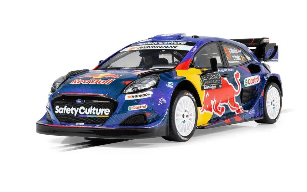 Scalextric Slot Car - Ford Puma Rally1 - Monte Carlo 2025