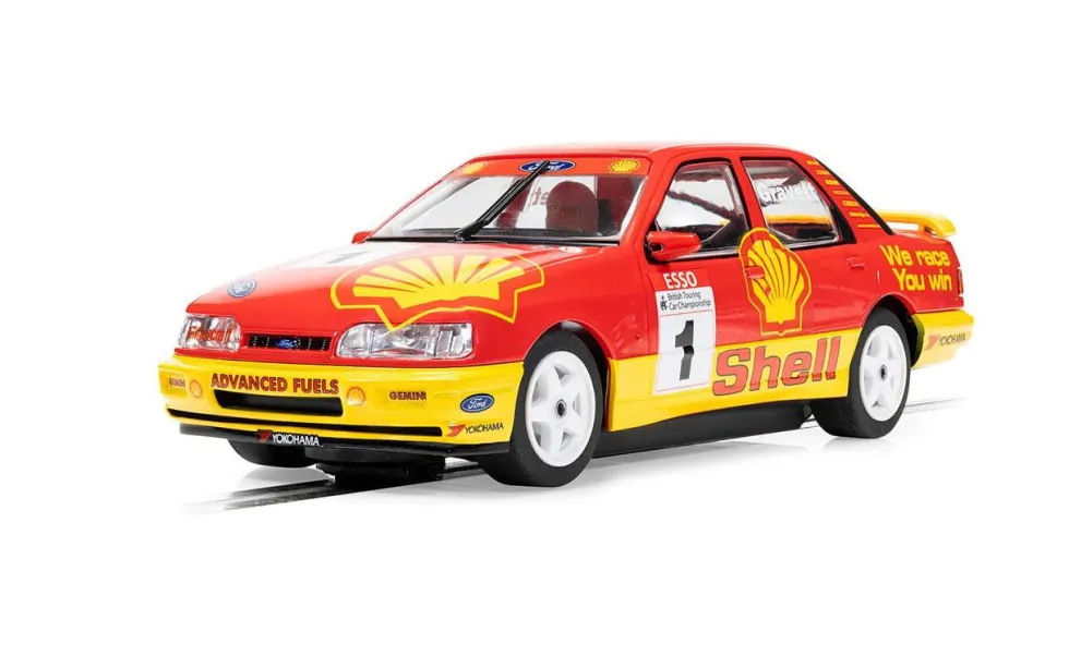 Scalextric Slot Car - Ford Sierra Sapphire - BTCC 1990 - Robb Gravett
