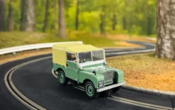 Scalextric Slot Car - Land Rover Series 1 - HUE166