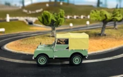 Scalextric Slot Car - Land Rover Series 1 - HUE166