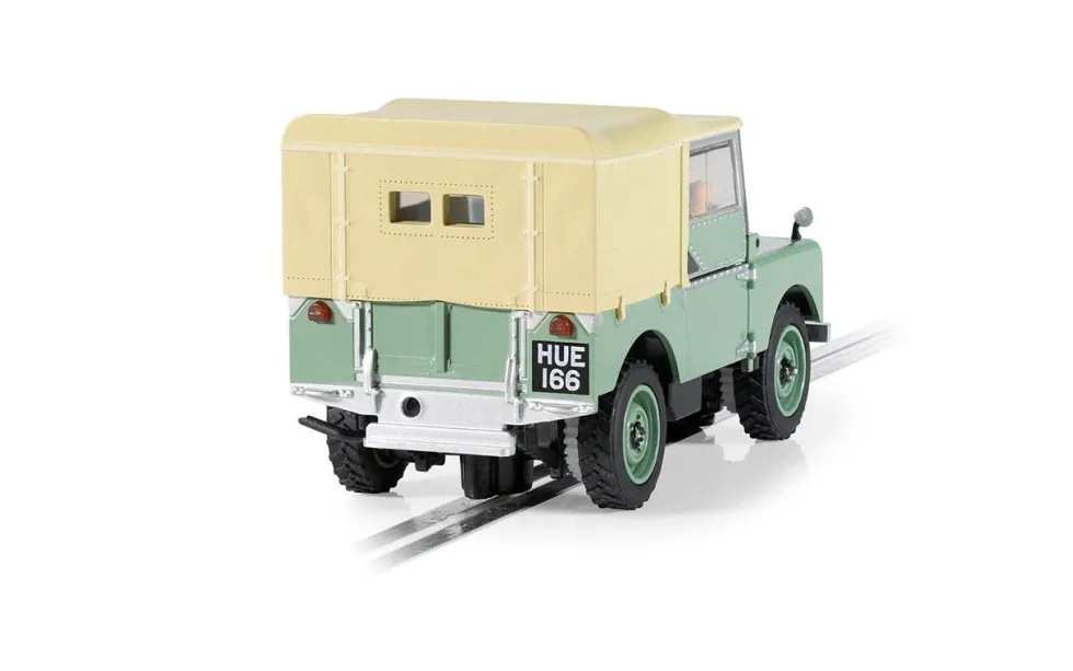 Scalextric Slot Car - Land Rover Series 1 - HUE166
