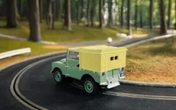 Scalextric Slot Car - Land Rover Series 1 - HUE166