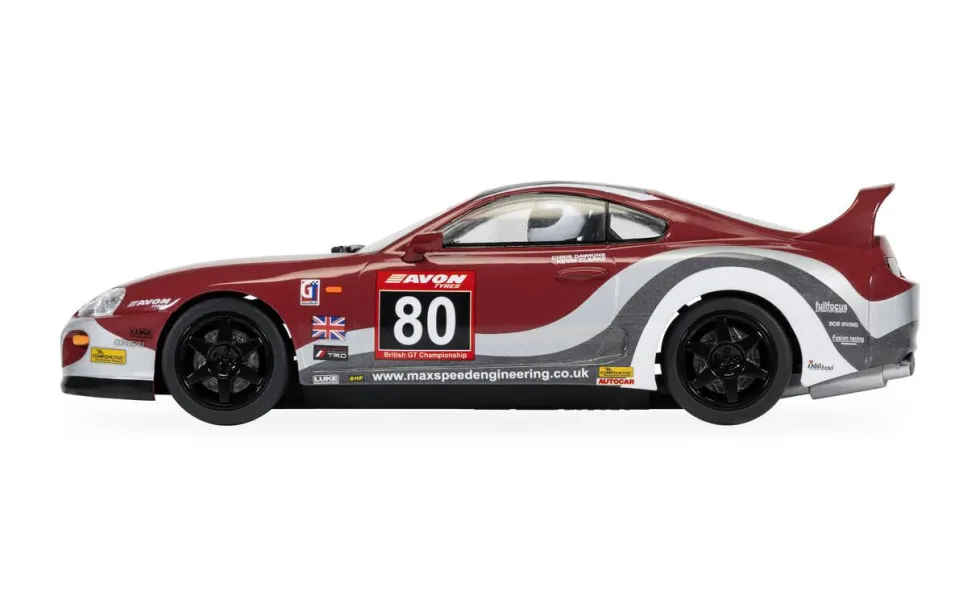 Scalextric Slot Car - Toyota Supra - British GT 2003