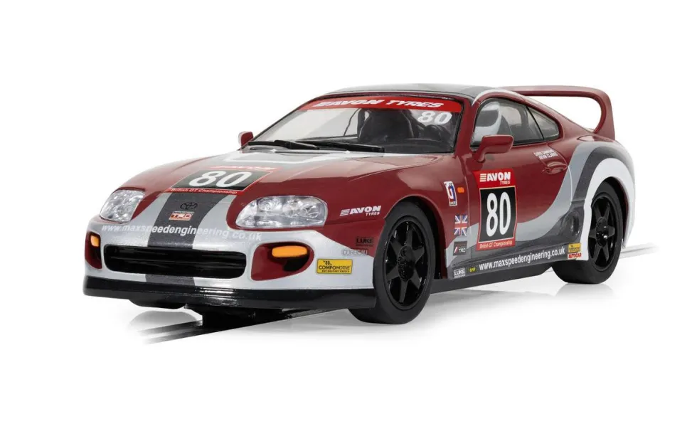 Scalextric Slot Car - Toyota Supra - British GT 2003