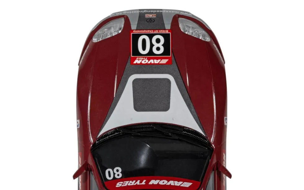 Scalextric Slot Car - Toyota Supra - British GT 2003