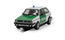 Scalextric Slot Car - Volkswagen Golf Mk.1 - Polizei Edition