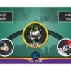 Scalextric Spark Plug Batman vs Joker Slot Car Set