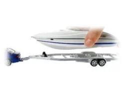 Siku 1/55 Car with Motorboat Diecast Model