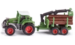 Siku Fendt with Forestry Trailer