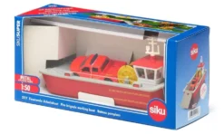 Siku 1/50 Fire Brigade Working Boat Diecast Model
