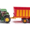 Siku John Deere with Silage Trailer