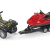 Siku 1/50 Quad with Jet Ski Diecast Model