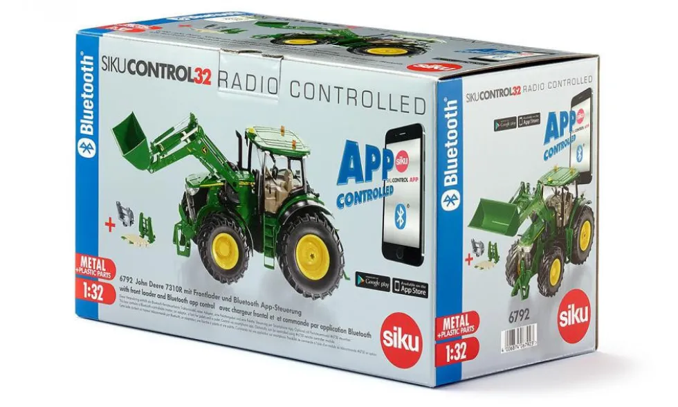 Siku RC 1/32 John Deere 7310R with Front Loader and Bluetooth App