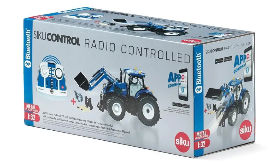 Siku RC 1/32 New Holland T7.315 With Frontloader Diecast Model