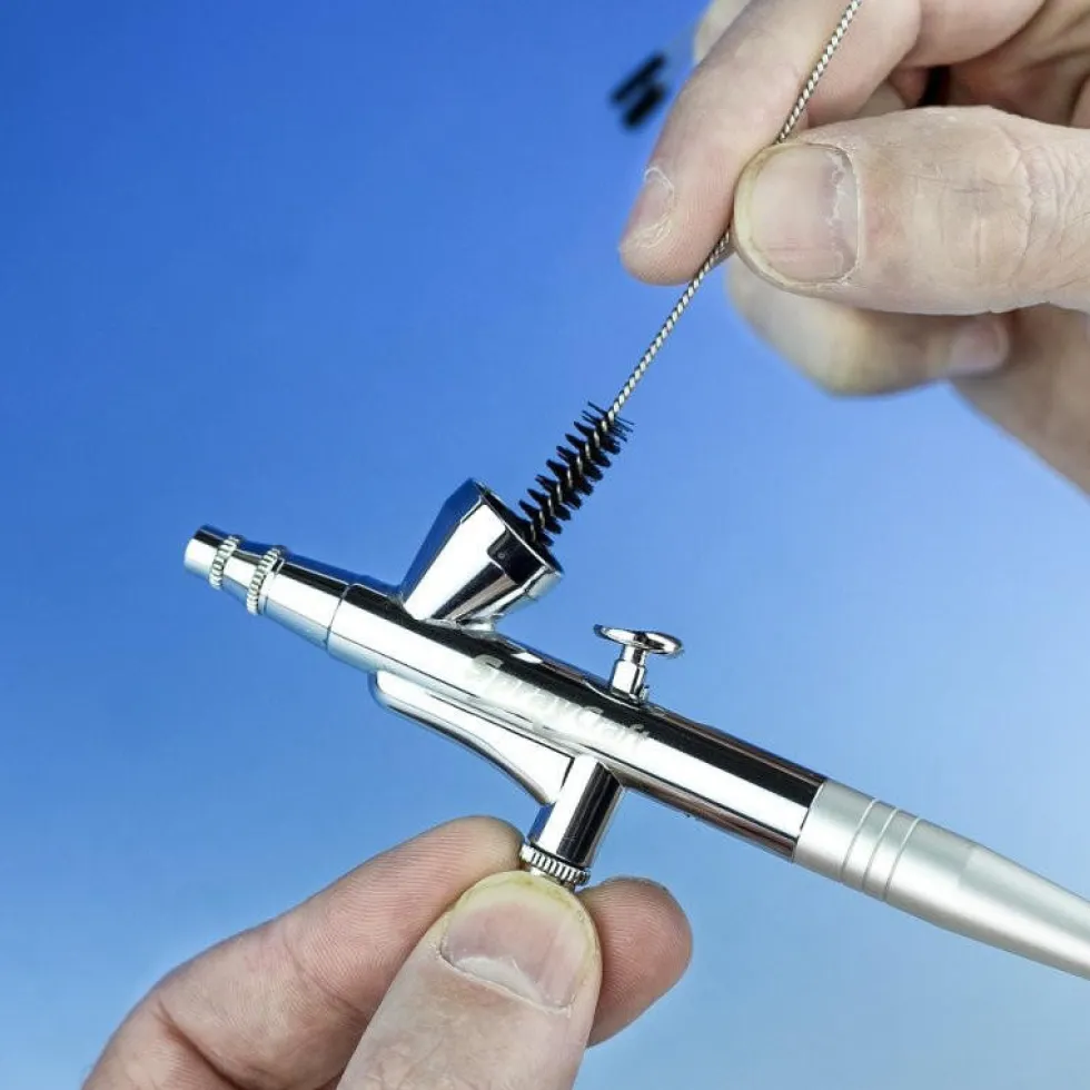 SprayCraft 5pc Airbrush Cleaning Brush Set