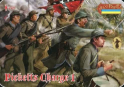Strelets 1/72 American Civil War Confederate Pickett's Charge Set 1