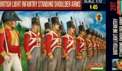 Strelets 1/72 British Light Infantry Standing Shoulder Arms