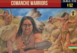 Strelets 1/72 Colonial Wars Comanche Warriors
